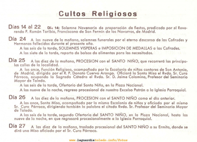 Programa de fiestas 1966
Palabras clave: Programa de fiestas 1966