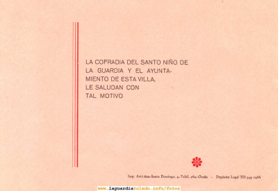 Programa de fiestas 1966
