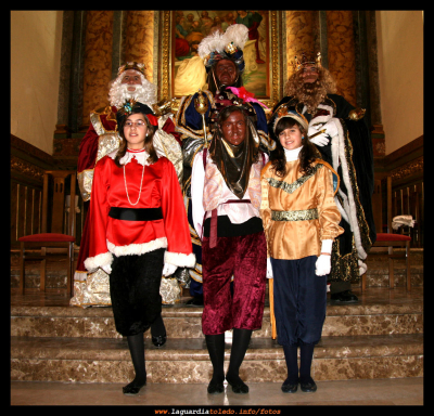 Navidades 2009 - Visita de Los Magos de Oriente  5 de enero de 2009
Palabras clave: reyes magos