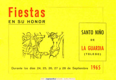 Programa de fiestas de 1965
Palabras clave: Programa de fiestas de 1965