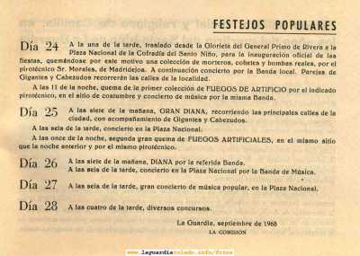 Programa de fiestas de 1965
Palabras clave: Programa de fiestas de 1965