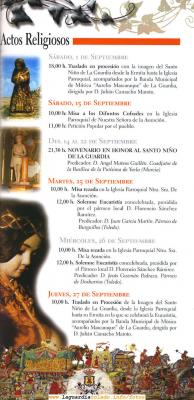 Programa de fiestas 2007
