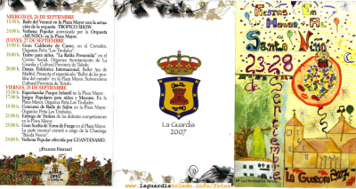 Programa de fiestas 2007
