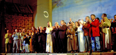 Cierre de la representación de La Pasión Dramatizada 2006 2 (12-04-2006)
Palabras clave: Pasión
