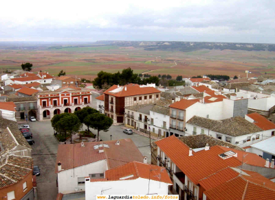 La Plaza vista desde la torre. 25 de febrero de 2006.
Palabras clave: plaza torre