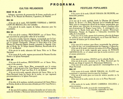 Programa 1961
Palabras clave: Programa 1961