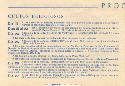 Programa de fiestas de 1964
Palabras clave: Programa de fiestas de 1964