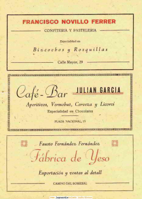 Palabras clave: Fiestas 1951