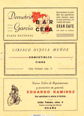 Palabras clave: Fiestas 1951