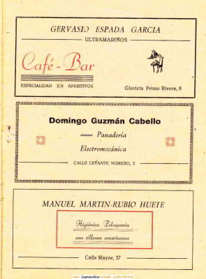 Palabras clave: Fiestas 1951