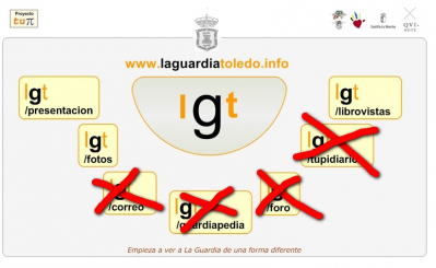 Algunas de nuestras web os diran adiós el próximo 1 de Noviembre del 2007 (Día de todos los santos)
Después del esfuerzo realizado para crearlas y del permanente esfuerzo necesario para mantenerlas nos damos cuenta que estas web apenas interesan a nadie, salvo a nosotros, por lo tanto nos vemos obligados a tomar la decisión de eliminarlas aunque sea muy a pesar de nuestra voluntad. 

En concreto las razones son las siguientes:
    
- [b]Correo[/b] se creo para dotar de cuentas de correo con personalidad propia a los colaboradores de este proyecto (por ejemplo: braulio@laguardiatoledo.info) como no ha habido ninguno ni parece que los vayan a haber estimamos que ya no es necesaria.

- [b]Foro[/b] se planteó como un sitio donde poder proponer y debatir temas, desde que se creo hasta ahora lo que mas ha recogido ha sido el silencio de todos vosotros por lo tanto si nadie quiere hablar para que mantener instrumentos para el diálogo, ¿No?.   

- [b]Tupidiario[/b] nos pareció interesante tener una plataforma donde poder explicar quienes somos, lo que perseguimos y también comentar nuestros proyectos futuros. Esta web no ha recibido ni el 1% del total de las visitas, creemos que hemos entendido vuestro mensaje que es: interés por lo proyectos presentes tibio y por los futuros nulo.   

- [b]Guardiapedia[/b] tener una enciclopedia digital para La Guardia en la que todos pudiéramos contribuir a escribir la historia de nuestro municipio, era el proyecto que más nos ilusionaba. Después de casi un año los únicos que hemos escrito en este libro hemos sido nosotros. Vistas ahora esas páginas mas que leer en ellas la historia de nuestro pueblo lo que cuentan es la historia de un gran fracaso. Hemos sido pioneros tener una enciclopedia de estas características, ahora las llaman "localpedias", lamentablemente también somos pioneros en haber cosechado un primer gran fracaso. ¿ Que sentido tiene tener un libro abierto en el que nadie escribe ni lee  ?

Y llegados a este punto solo nos queda la web de las fotos, a la que estamos buscando una solución de continuidad, de no encontrarla desaparecerá en día 6 de diciembre de 2007 justo el día de su segundo cumpleaños. En su lugar dejaremos ondeando mientras duren los fondos que tenemos una bandera blanca y azul con el escudo de La Guardia. Será en señal de luto por la oportunidad perdida de haber podido dejar testimonio de nuestra historia. 

Hemos odio a mucha gente decir  "queremos salir...." pero a casi nadie "queremos colaborar...."
Pensar en ello..... por que este será el epitafio que rece debajo de la bandera.

Este es nuestro pregón de fiestas. 

Juan C. Martínez
Fundador y presidente de Proyecto TuPI. 

