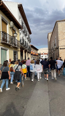 Yendo a por el Santo Niño
