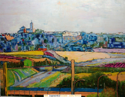 Premio Nacional de Pintura de la Guardia 2007. Exposición en la Casa de los Jaenes. 26-09-07
En esta ocasión publicamos los premios locales, por tanto realizados por pintores guardiolos
Este es el primer premio local
Autor: Juan Cristóbal Cabiedas Pedraza
Título: Paisaje de La Guardia
[b]Nótese el tremendo parecido de este cuadro ganador en la categoría local con este foto-cuadro publicado en la web hace unos meses que encontré en flickr[/b]
[url=http://www.laguardiatoledo.info/fotos/displayimage.php?pos=-2474][color=navy][i][b]Foto-cuadro de La Guardia encontrado en flickr[/b][/i][/color][/url].[/b]
[b]Para Proyecto Tupi sería un gran honor que este bonito cuadro hubiese tenido su fuente de inspiración en esta web[/b]
