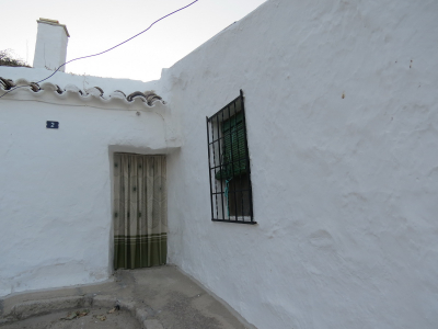Detalle de una casa en el barrio del Arrabal
