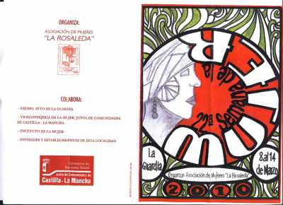 Cartel anunciador de la Semana de la 22ª Semana de la Mujer 2010 (1/2)
ASOCIACIONES CULTURALES: Asociaciones de mujeres La Rosaleda
