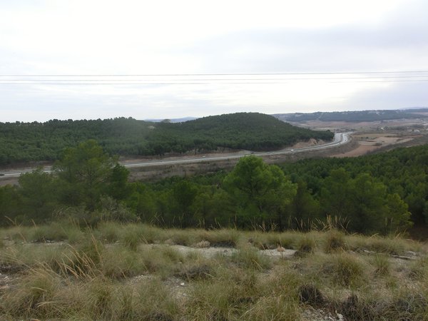 La cuesta de El Madero desde los cerros de la Casa de Marisol en el formato de visualización interactivo con controles
