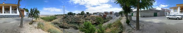 Vista de 360º de la Cuesta Perejón desde el lado de las Cercas del Norte
