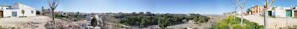 Foto panorámica de 360º desde las Cuevas de Palacio (I). 20-03-2011
