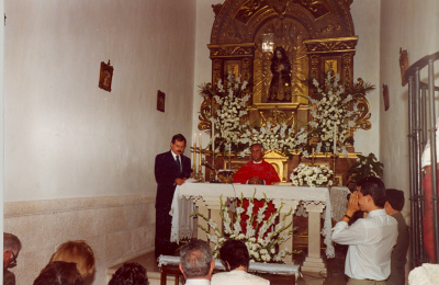 Gregorio Peláez Redajo en la Ermita del Santo Niño
Gregorio Peláez Redajo, diputado guardiolo por el Congreso de los Diputados en la I Legislatura de la Democracia (1979-1982), en la Ermita del Santo Niño
Palabras clave: gregorio pelaez redajo