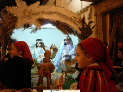 5 de Enero de 2007. Carroza del Portal de Belén viviente
