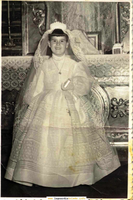 1ª Comunión de Milagros Redajo. 1965
