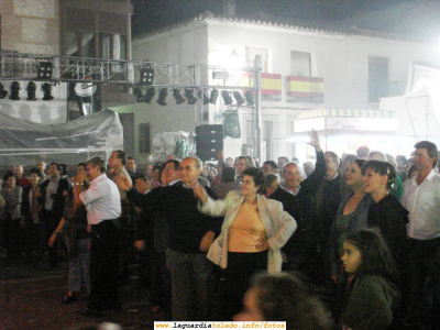 24 de Septiembre de 2006. El público entregado con la actuación de la Orquesta Escala Royal
