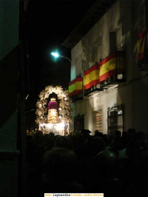 25 de Septiembre de 2006. Procesión nocturna. El Santo Niño por la Calle de las Procesiones
