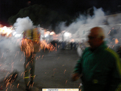 28 de Septiembre de 2006. Instantánea de los toros de fuego
