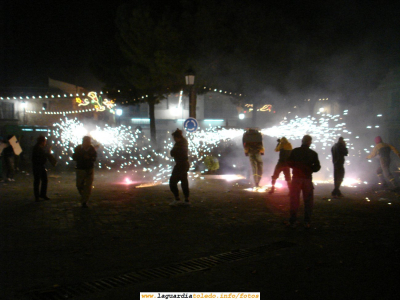 28 de Septiembre de 2006. Instantánea de los toros de fuego
