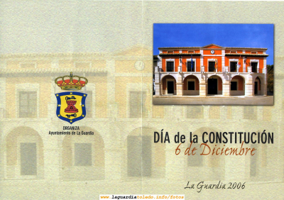 Tríptico que ha editado el Ayuntamiento para celebrar el día de la Constitución de 2006 (1/2)
[b]Os recordamos que el día de la Constitución del año pasado nació Proyecto Tupi. Os agradeceríamos que en el libro de visitas pusiéseis un balance de este año de proyecto[/b]
