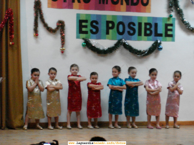 30 de Diciembre de 2006. Festival de Manos Unidas. Escuela de Baile de la Asociacion Cultural dirigida por Esperanza Alvarez
