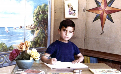 Foto de colegio de Juan Fco. Santiago. Finales de los 60
