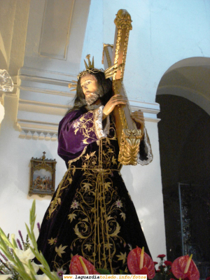 6 de Abril de 2007. Viernes Santo. Jesús Nazareno (Nuestro Padre Jesús) en la Iglesia
