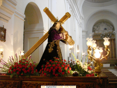 6 de Abril de 2007. Viernes Santo. Jesús Nazareno (Nuestro Padre Jesús) en la Iglesia
