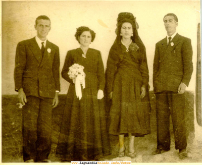 Foto de boda. Años 50
