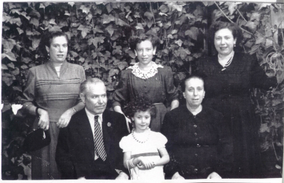 Foto de familia, años 60
