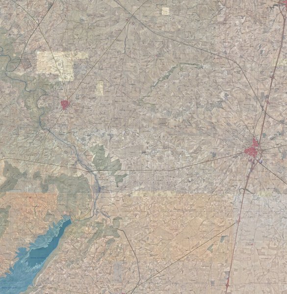 Mapa orto-topográfico del Suroeste de La Guardia. Area de 20x20 Kms
LOS ESCENARIOS DE LA VIDA: El municipio y su entorno. Mapas
