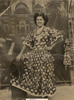 Milagros Santiago Valero, años 50
