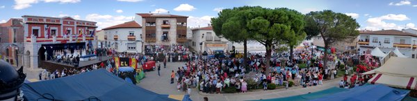 Panorámica desde un balcón de la Plaza (II). 24-09-2010
