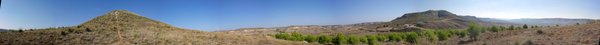 Panorámica de 360º en la ascensión al cerro de Las Maricas
