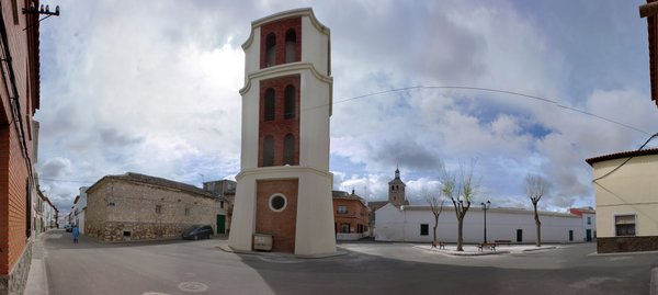La plaza de San Miguel en el formato de visualización interactivo con controles (I)
