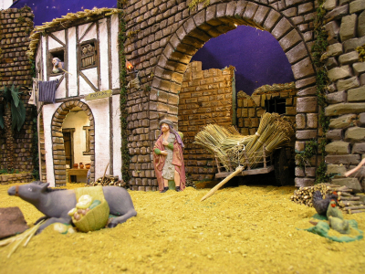 La Posada
Detalle del belen realizado por los mayores, esto es una tradición que se lleva haciendo ya algunos años, desde proyecto Tupi les animamos a que continuen con esta labor, y que año tras año el Belen crezca un poco mas. Podeis visitarlo en la Casa de los Jaenes, museo etnológico de La Guardia.
Palabras clave: Belen