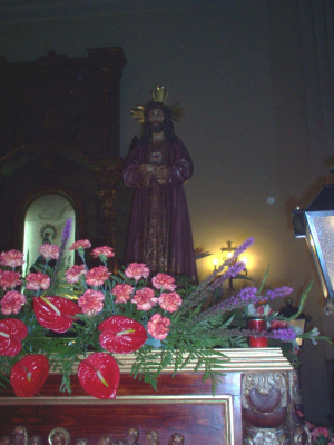Cristo de Medinaceli
Antes de la procesión...
