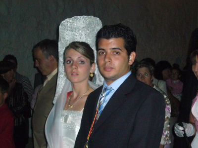Reina y Mantenedor 2007
Durante la procesión del dia 25
