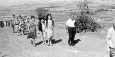 Subiendo al Santo Niño, años 60
