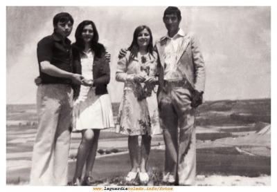 Vitin, Polo ,Sagrario y Julian (verano del 76).
Palabras clave: Vitin, Polo ,Sagrario y Julian