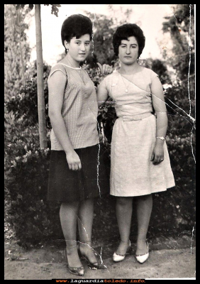 Las amigas
Luisa del Castillo y Paca Pedraza, Año 1963
Palabras clave: Luisa Paca 