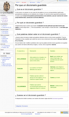 La Guardiapedia - ¿ Por que un diccionarion guardiolo ?
Palabras clave: La Guardiapedia - ¿ Por que un diccionarion guardiolo ?