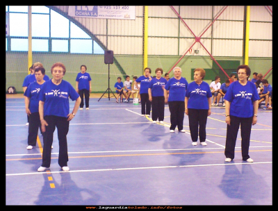 el deporte
Las mayores con el deporte.
Clausura de la temporada de deportes en La Guardia 29-6-2012 
Grupo de gimnasia de mayores, del hogar de San José.


Palabras clave: Las mayores con el deporte