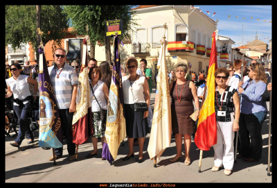 Banderas
Banderas de la cofradía, día 24-9-10
